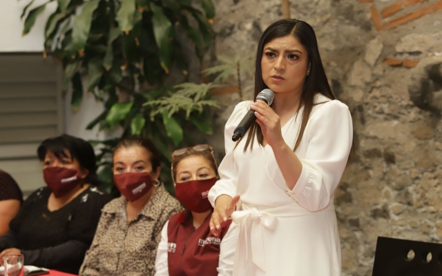 Claudia Rivera ya solicitó ante el IEE un debate entre candidatos