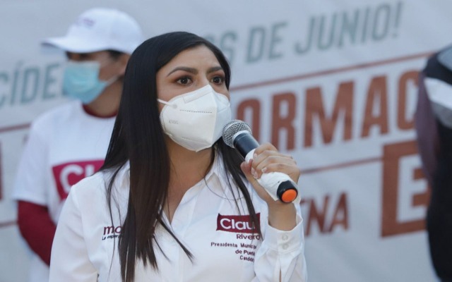 Promete Claudia Rivera la dignificación de hogares y espacios públicos de la capital