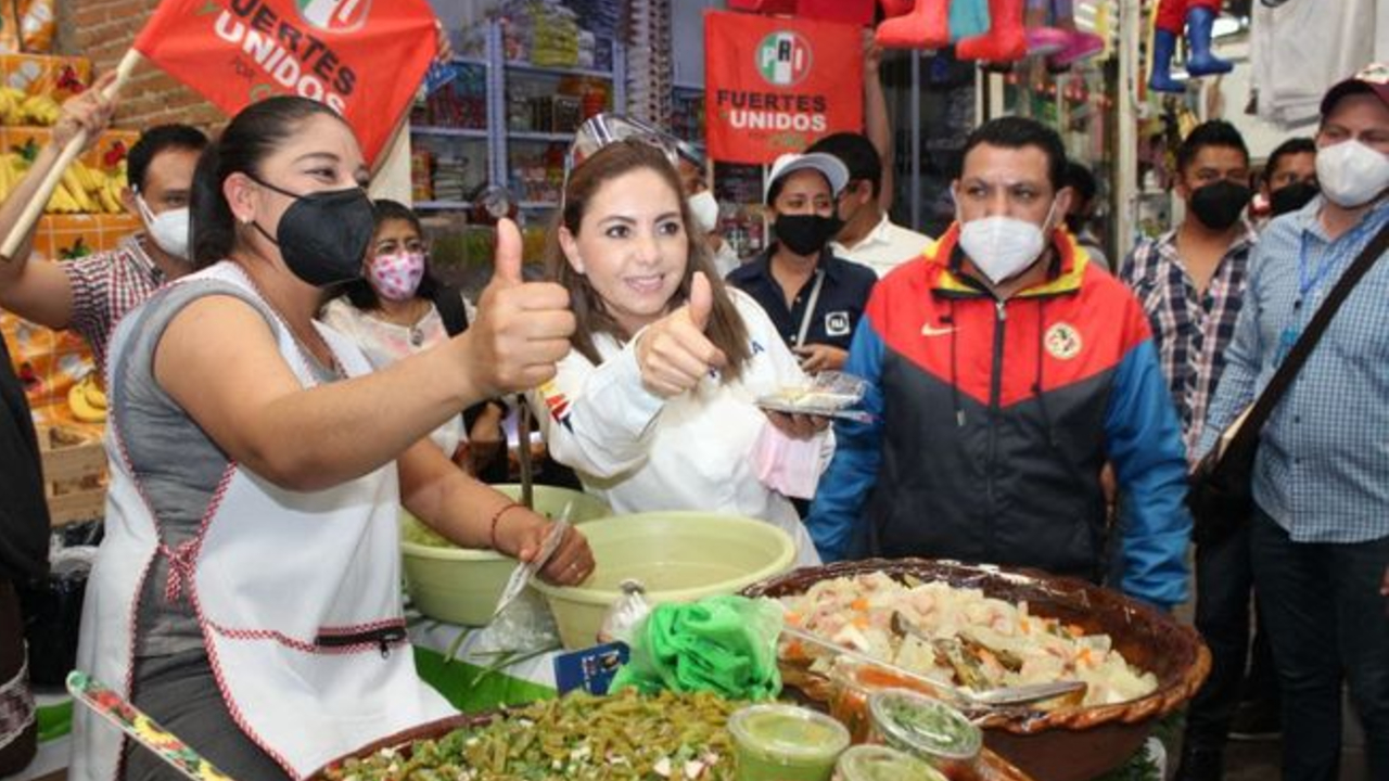 Paola Angón trataría de otorgarle mayores facilidades burocráticas a los nuevos comerciantes de San Pedro Cholula