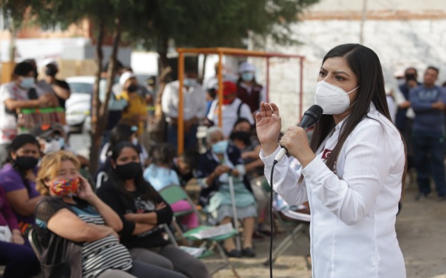Afirma Claudia Rivera que presupuesto participativo será mayor a 120 MDP si es reelecta