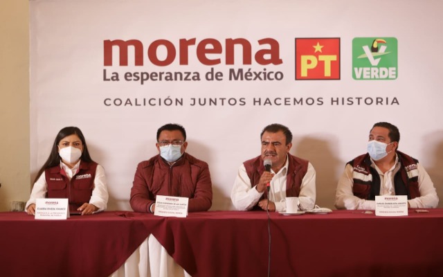 Morena pide al gobernador de Puebla no involucrarse en las elecciones