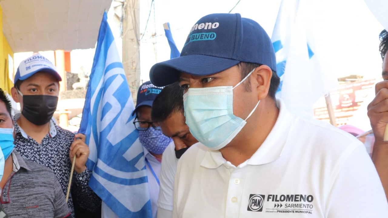 Filomeno Sarmiento candidato por la Alcaldía de Cuautlancingo buscaría solucionar la escasez de agua del municipio