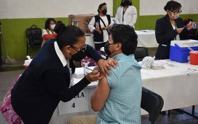 Más de 31 mil docentes de Tlaxcala han recibido la vacuna Covid 19