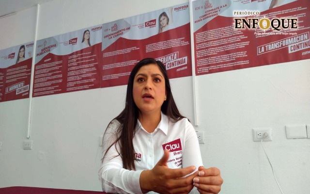 Descarta Claudia Rivera retirar acusaciones contra secretaria de Movilidad y Transporte