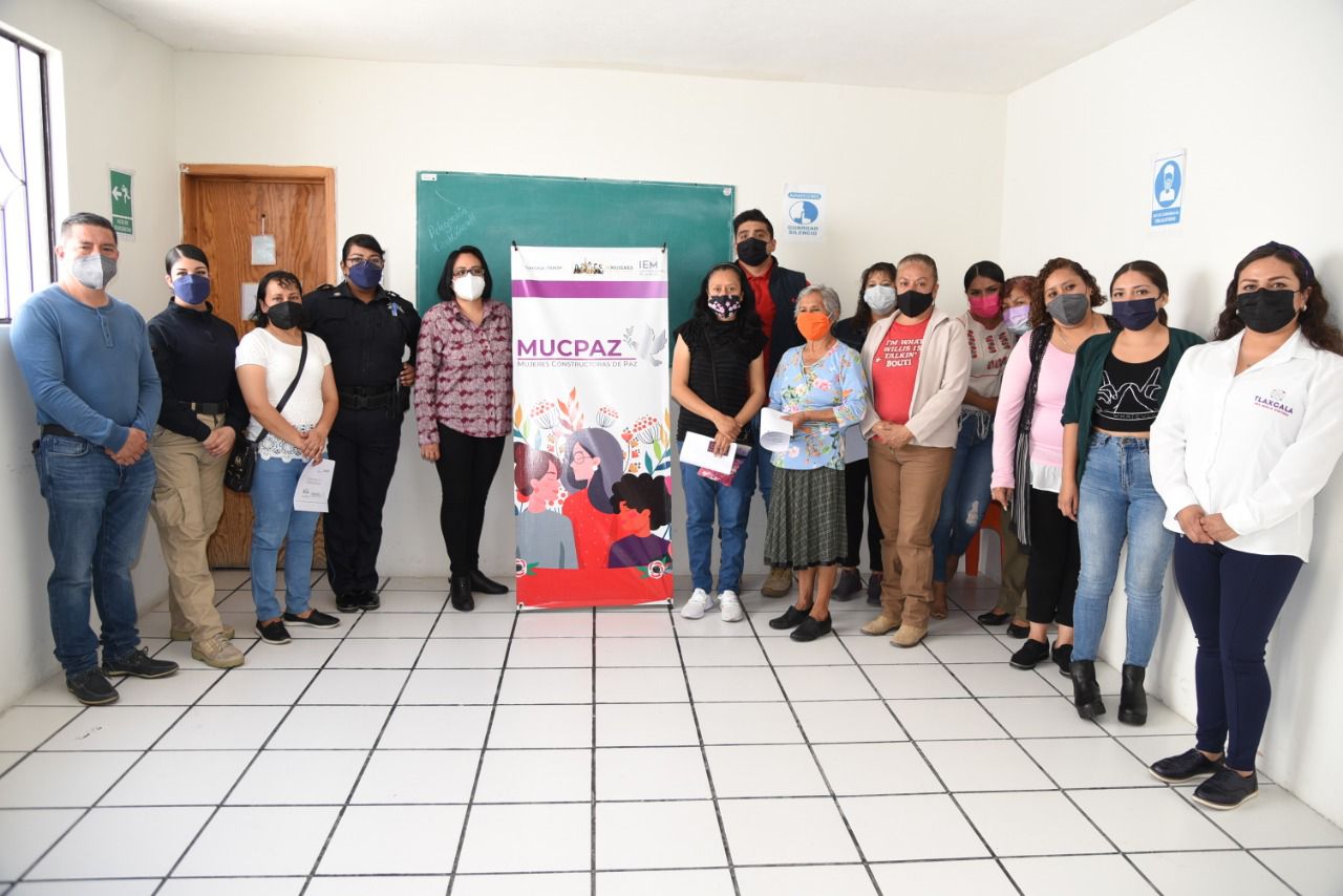 Ayuntamiento de Tlaxcala es el que cuenta con un mayor numero de redes MUCPAZ