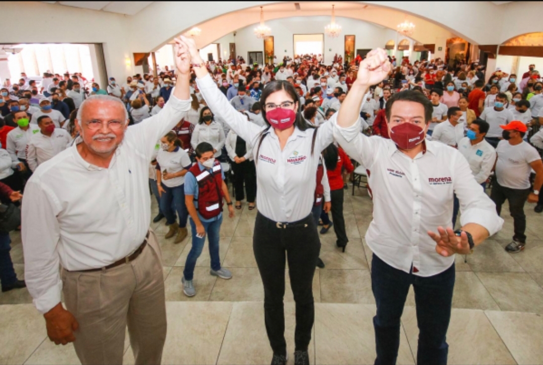 Mario Delgado deposita toda su confianza en Navarro y Geraldine