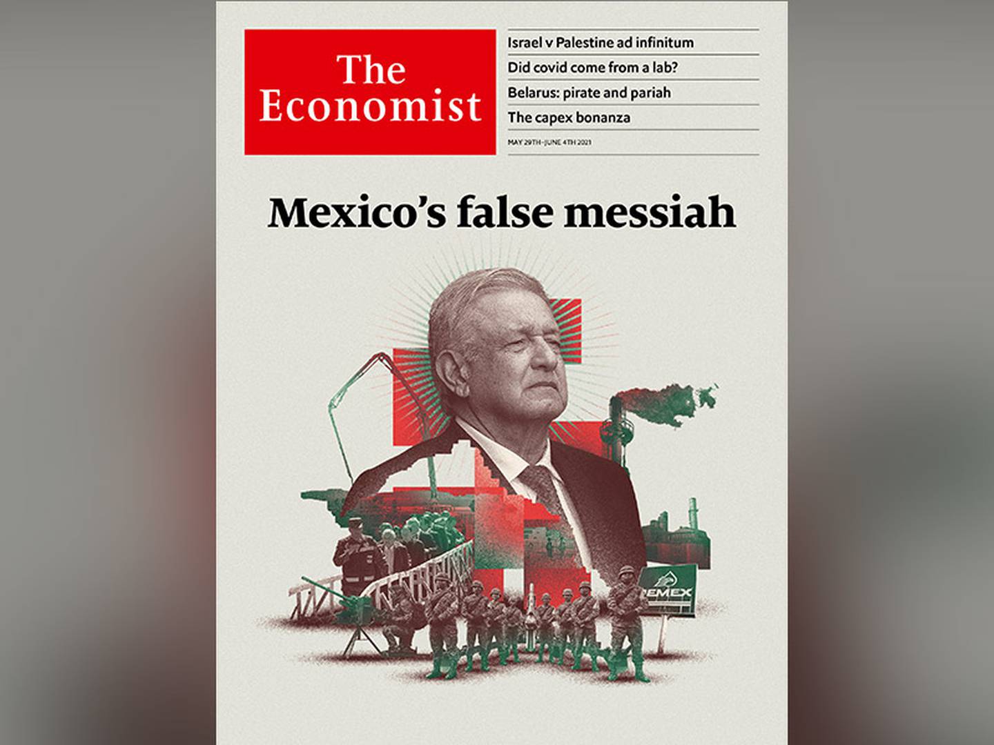 MLO, ‘falso Mesías de México’: La portada de The Economist de la que todo mundo hablará