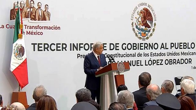 ¿Cuándo y dónde ver en vivo el tercer informe de Gobierno de AMLO?