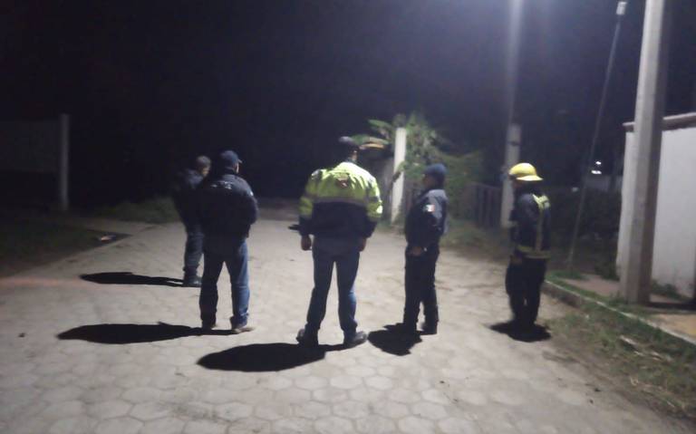 Protección Civil atiende fuga de gas en el municipio de Nativitas