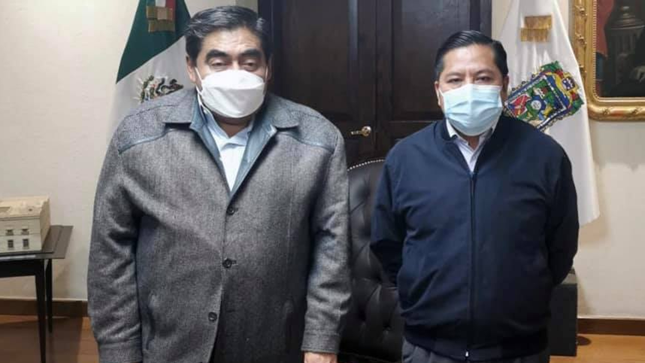 Filomeno Sarmiento mantuvo una reunión con el Gobernador del Estado, Miguel Barbosa 