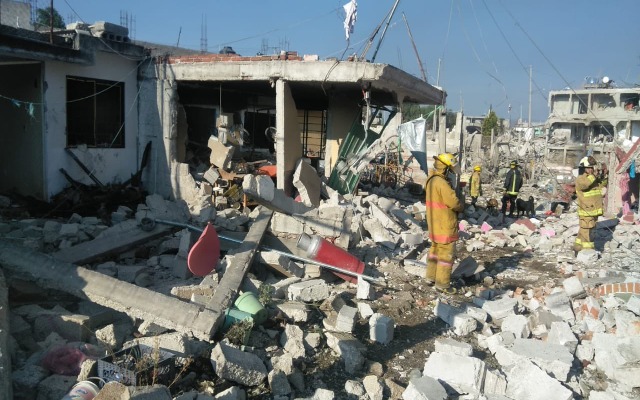Sube a 183 el número de casas dañadas por explosión de Xochimehuacan