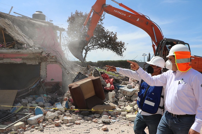 Serán demolidas las viviendas de otras 29 familias tras las explosiones por toma clandestina 