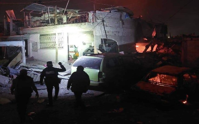 Aún hay cinco personas intubadas por explosión de Xochimehuacan