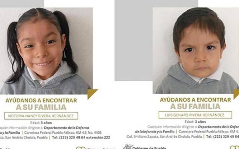Ningún familiar ha reclamado a hermanitos abandonados en Puebla; están próximos a ser dados en adopción.