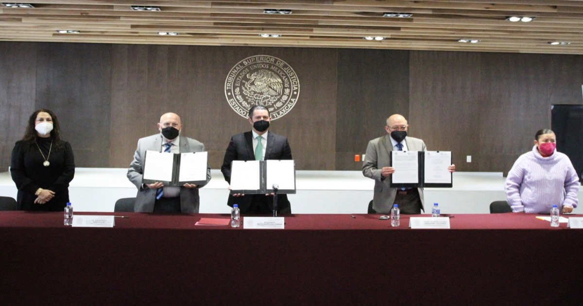 Acuerdan intercambio académico y profesional el Poder Judicial y el Grupo Universitario Lucía Botín