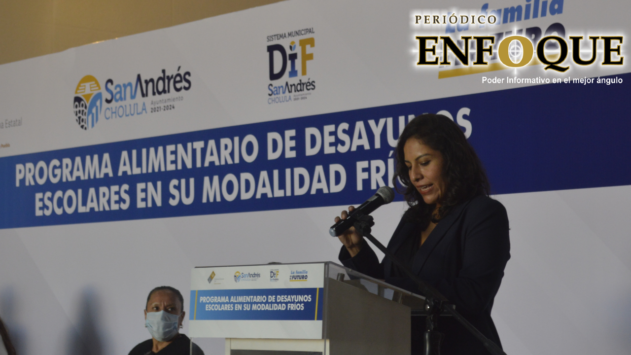 DIF de San Andrés Cholula inició con el Programa especializado en la entrega de Desayunos Escolares 