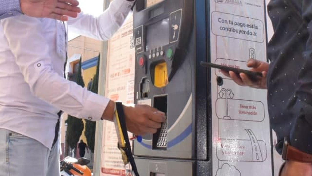 ¡Que no se te olvide! Darán manteamiento a parquímetros de San Pedro Cholula 