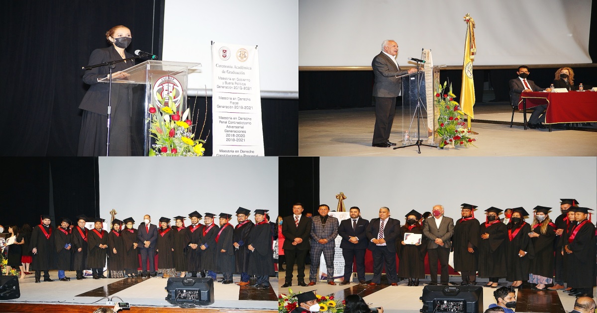 Gradúa CIJUREP de la UATx a maestros en derecho, gobierno y buena política