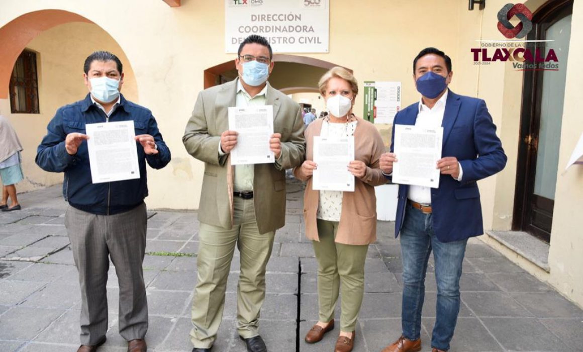 Incrementan coordinación Ayuntamiento de Tlaxcala y Registro Civil Estatal