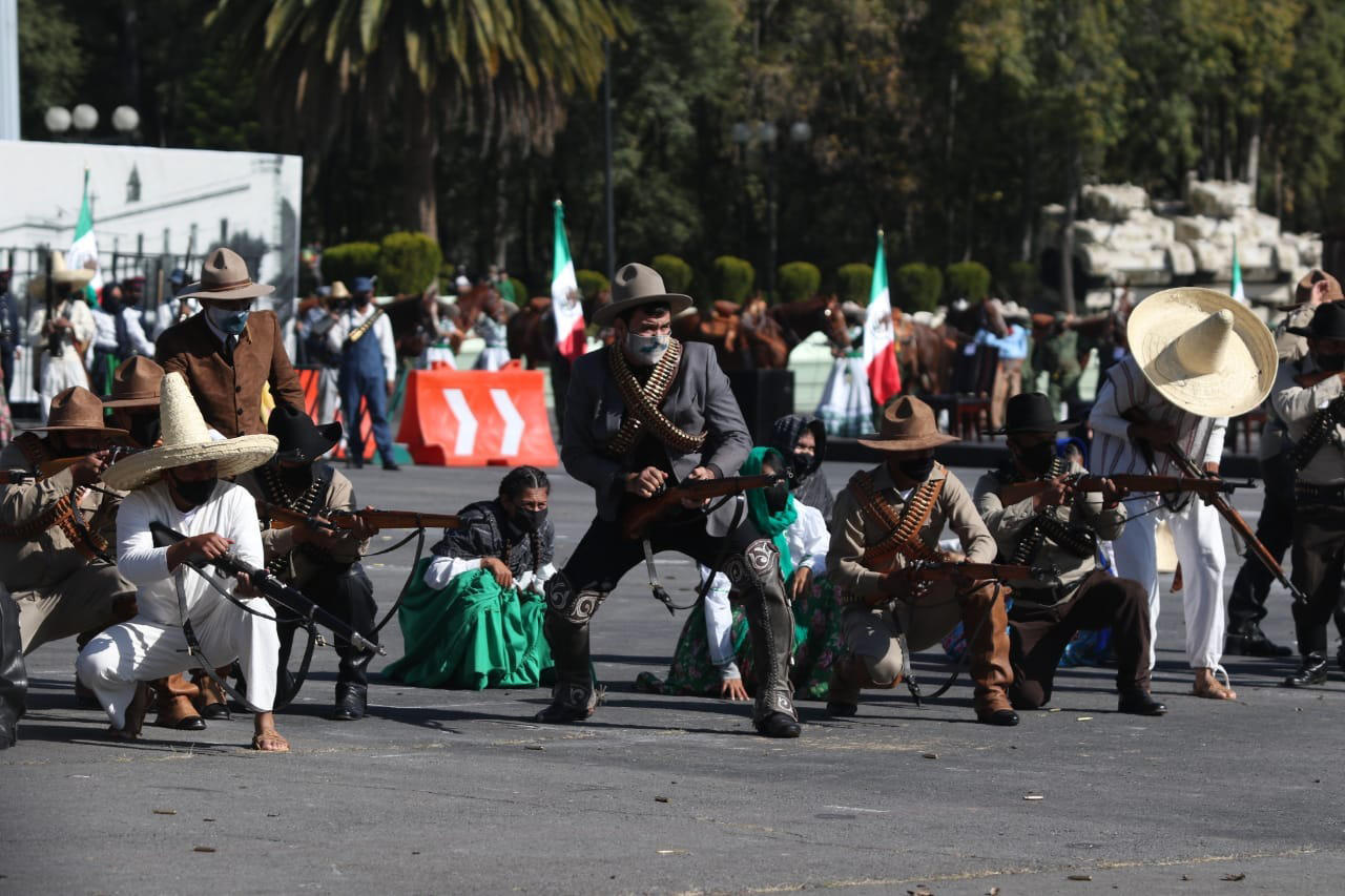 Habrá desfile por la Revolución Mexicana en 110 municipios de Puebla