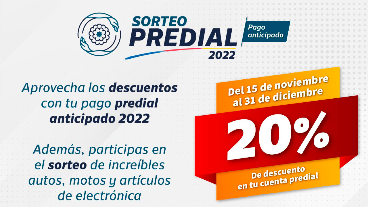 Aprovecha el 20% de descuento en el predial por pago anticipado en San Pedro Cholula