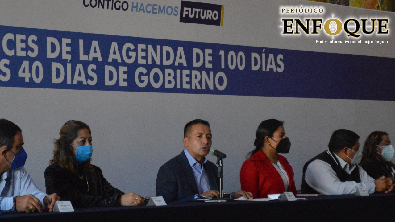 Edmundo Tlatehui enfatizó que su gobierno no volteará al pasado en esta reconstrucción por un mejor futuro de San Andrés Cholula 