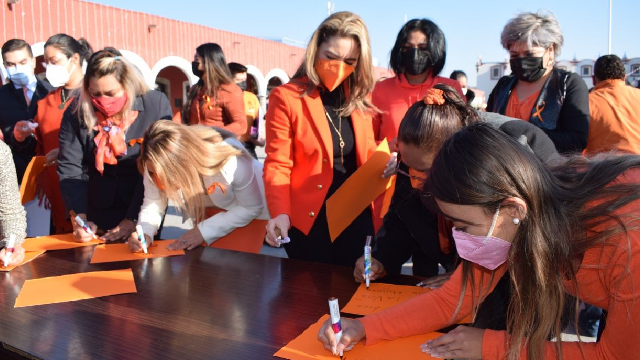 Ayuntamiento de San Pedro Cholula se suma a las conmoraciones del Día Internacional de la Eliminación de la Violencia contra la Mujer