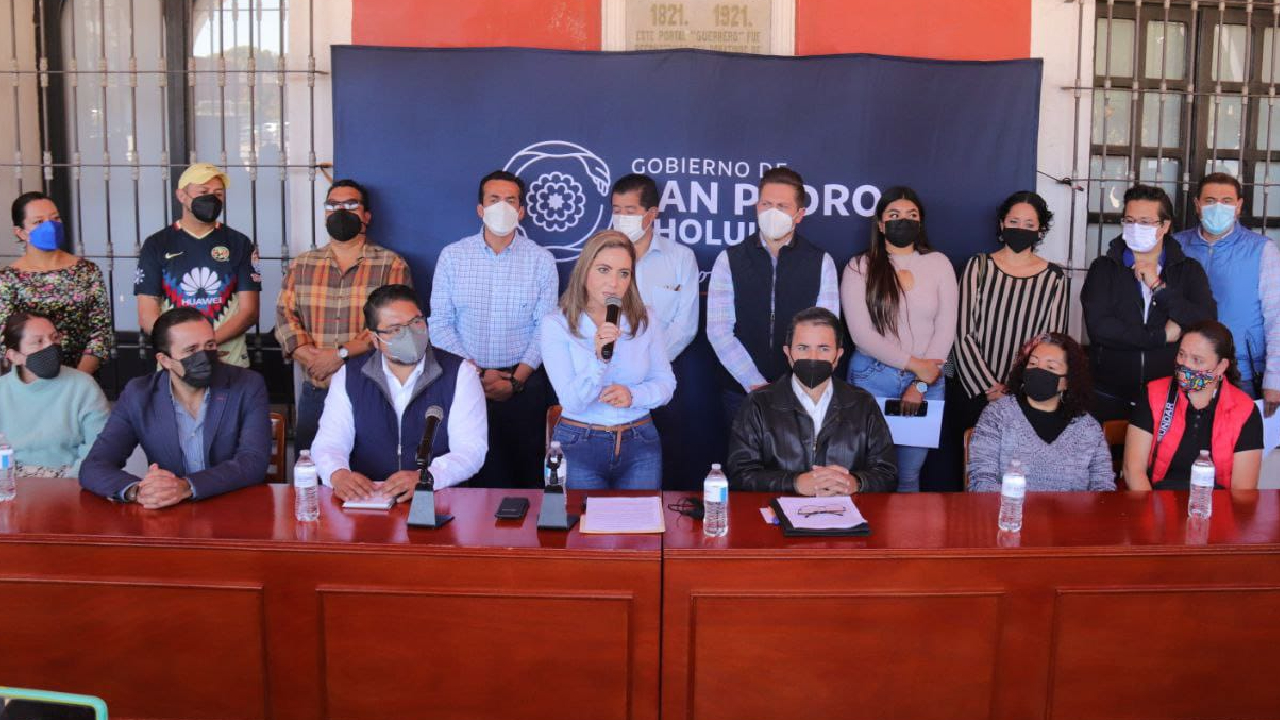 Al Ayuntamiento de San Pedro Cholula buscara beneficiar al sector empresarial con el programa “Cholula Ciudad de Oportunidades” 