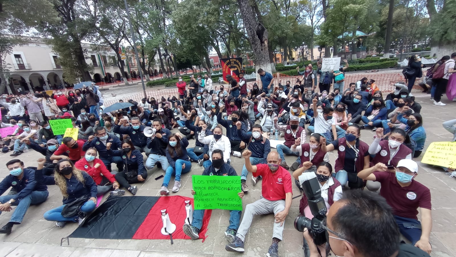 Piden a Lorena Cuéllar intervención en negociación en Amatech