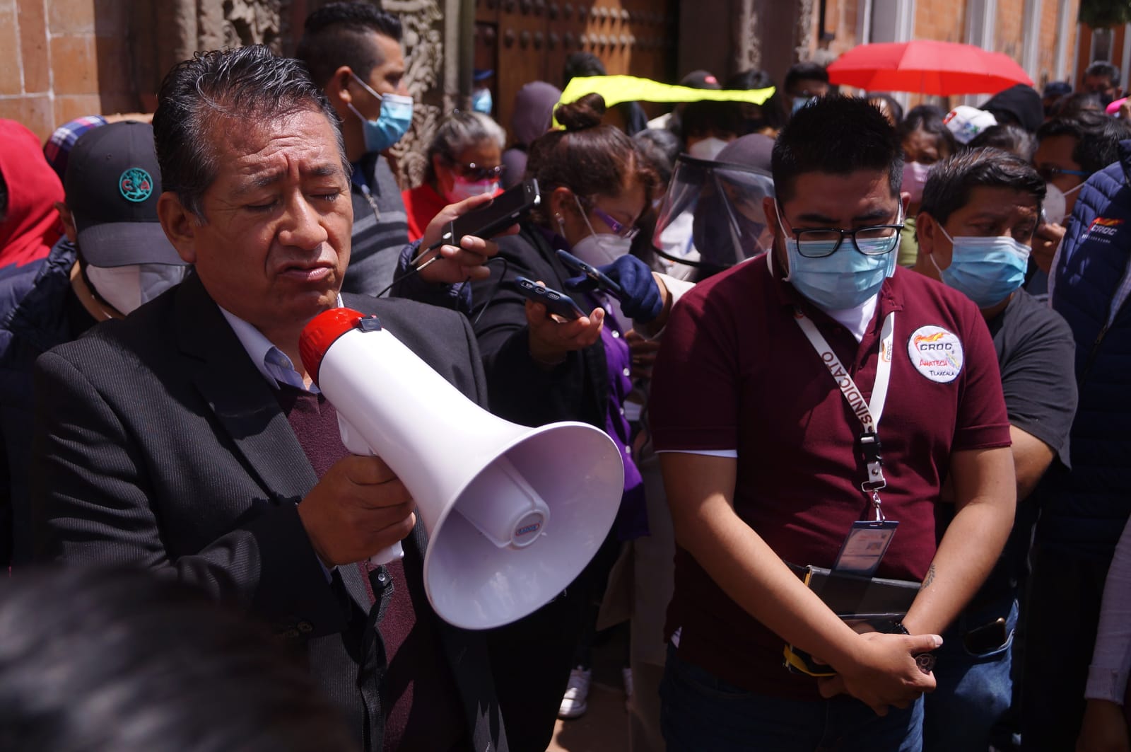 Sin mucho avance en Amatech tras negociación con Segob