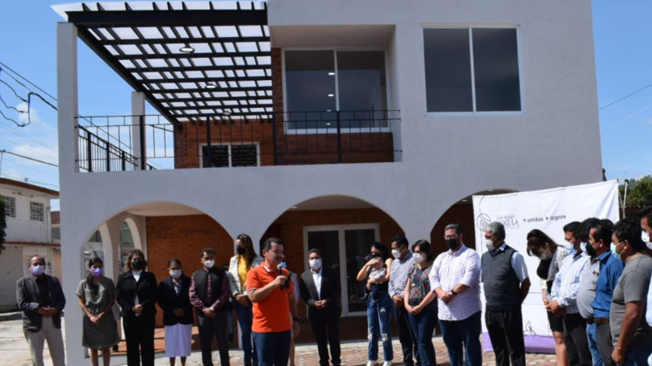 Ayuntamiento de San Pedir Cholula hace entrega de la Presidencia Auxiliar de San Diego Cuachayotla