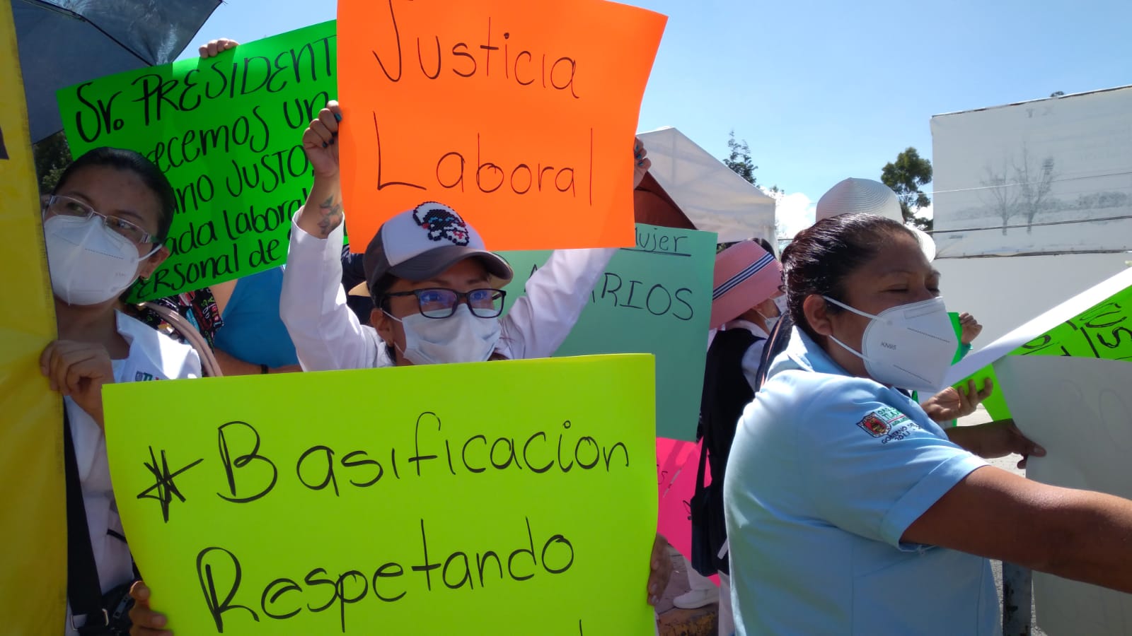 A oídos de AMLO llega inconformidad de trabajadores de SESA