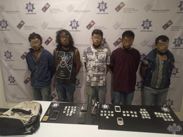 Aprehenden a banda de "El Flaco" por narcomenudeo y robo a casa habitación