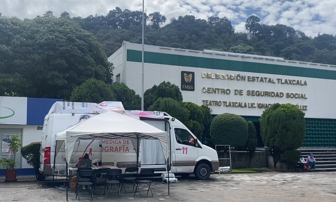 Durante octubre IMSS Tlaxcala dará servicio en sus clínicas, con mastógrafo móvil