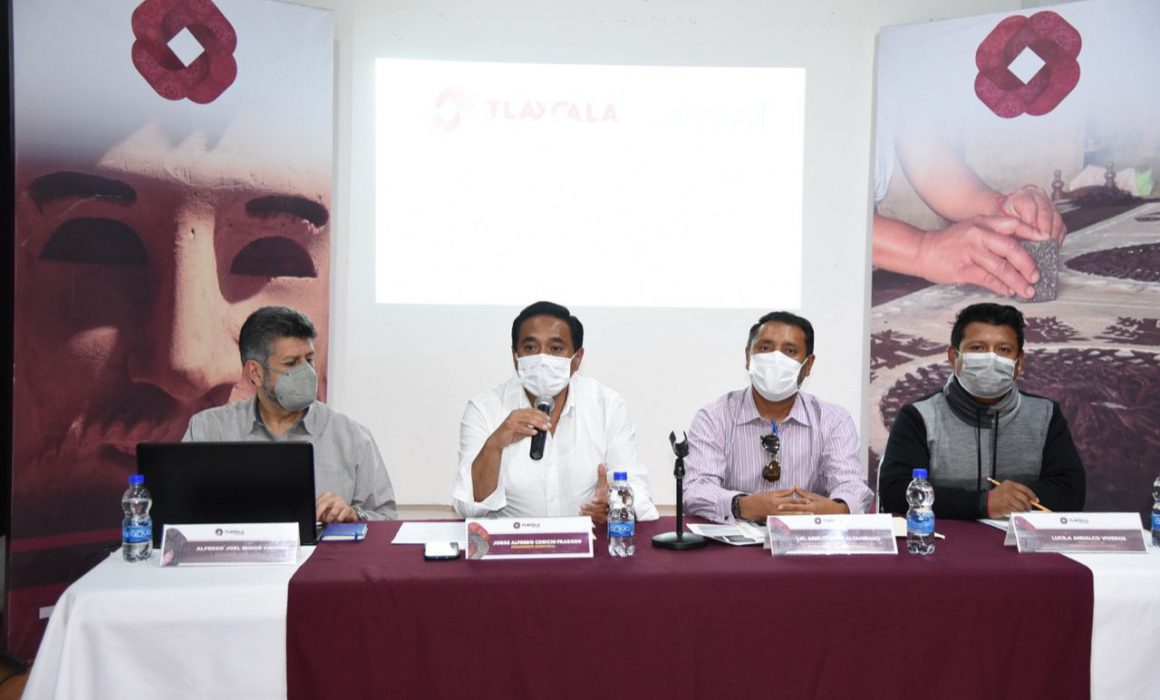 Se reúne Jorge Corichi con integrantes del sector restaurantero y de bares de Tlaxcala