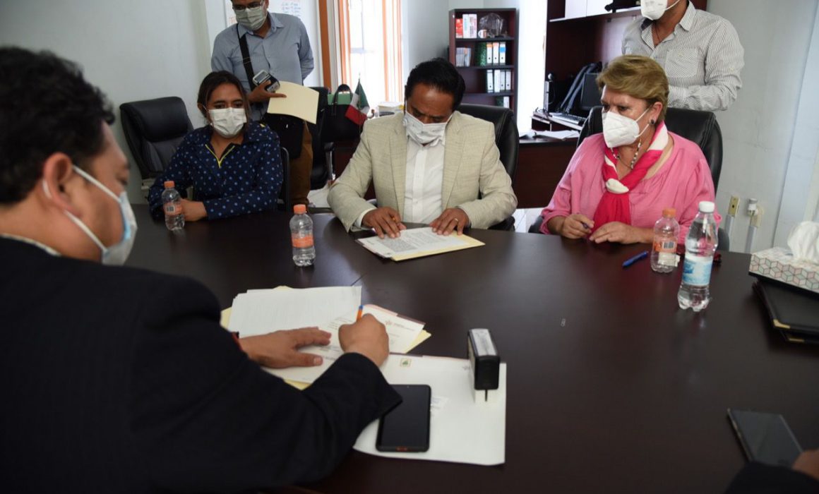 Firman Ayuntamiento de Tlaxcala y SEA convenio para mejores prácticas de gobierno