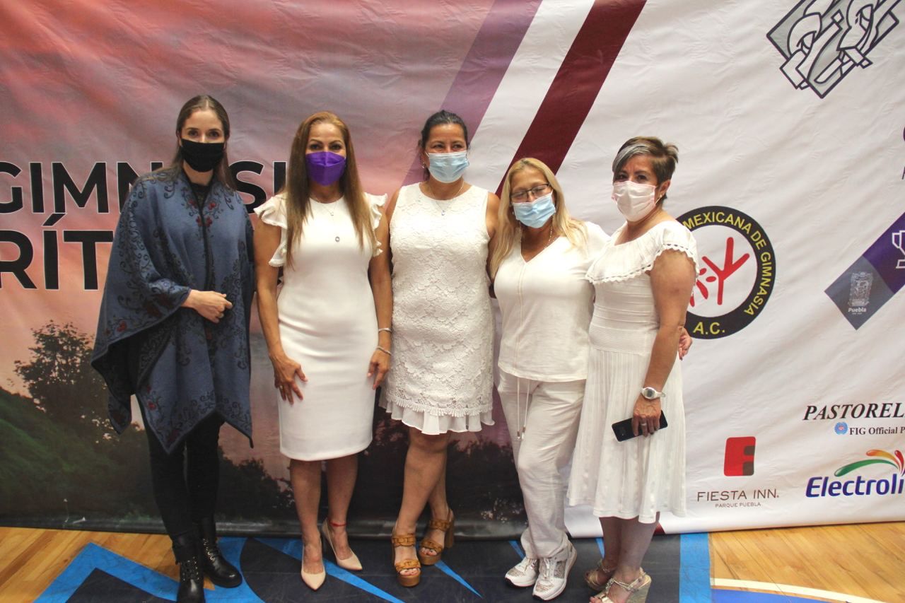 La multimedallista Cinthya Valdez inauguró la Copa Puebla de Gimnasia Rítmica