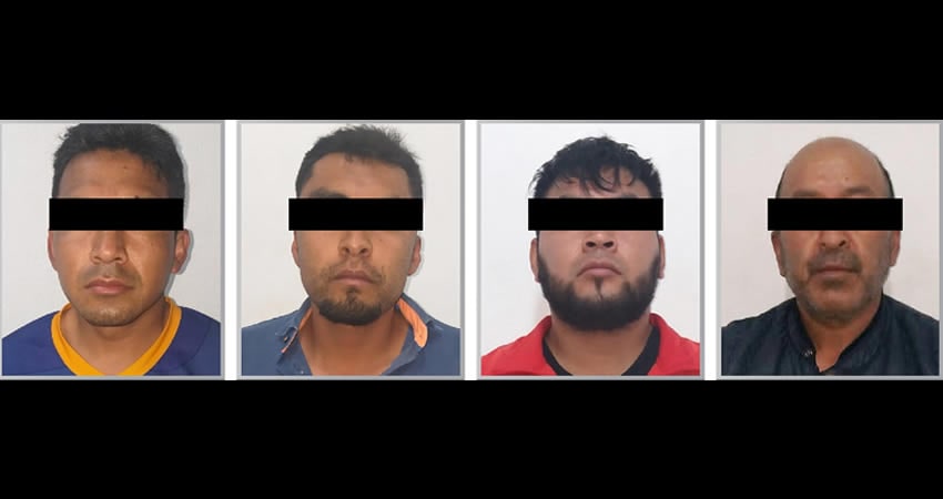 "Amenazaban con hacer daño a familiares": Envían a prisión a cuatro extorsionadores de Puebla