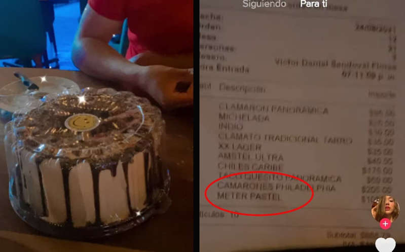 "A 100 la metida jajaja avisen": Timan a jóvenes; ofrecen meter al refri un pastel y luego se los cobran