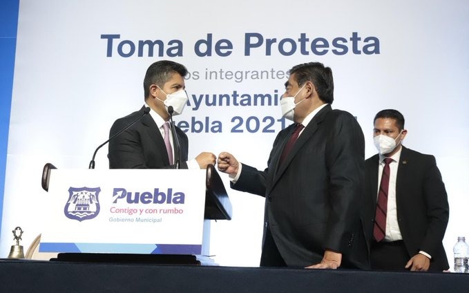 Señala Barbosa que es prioridad lograr coordinación con Ayuntamiento de Puebla en seguridad pública