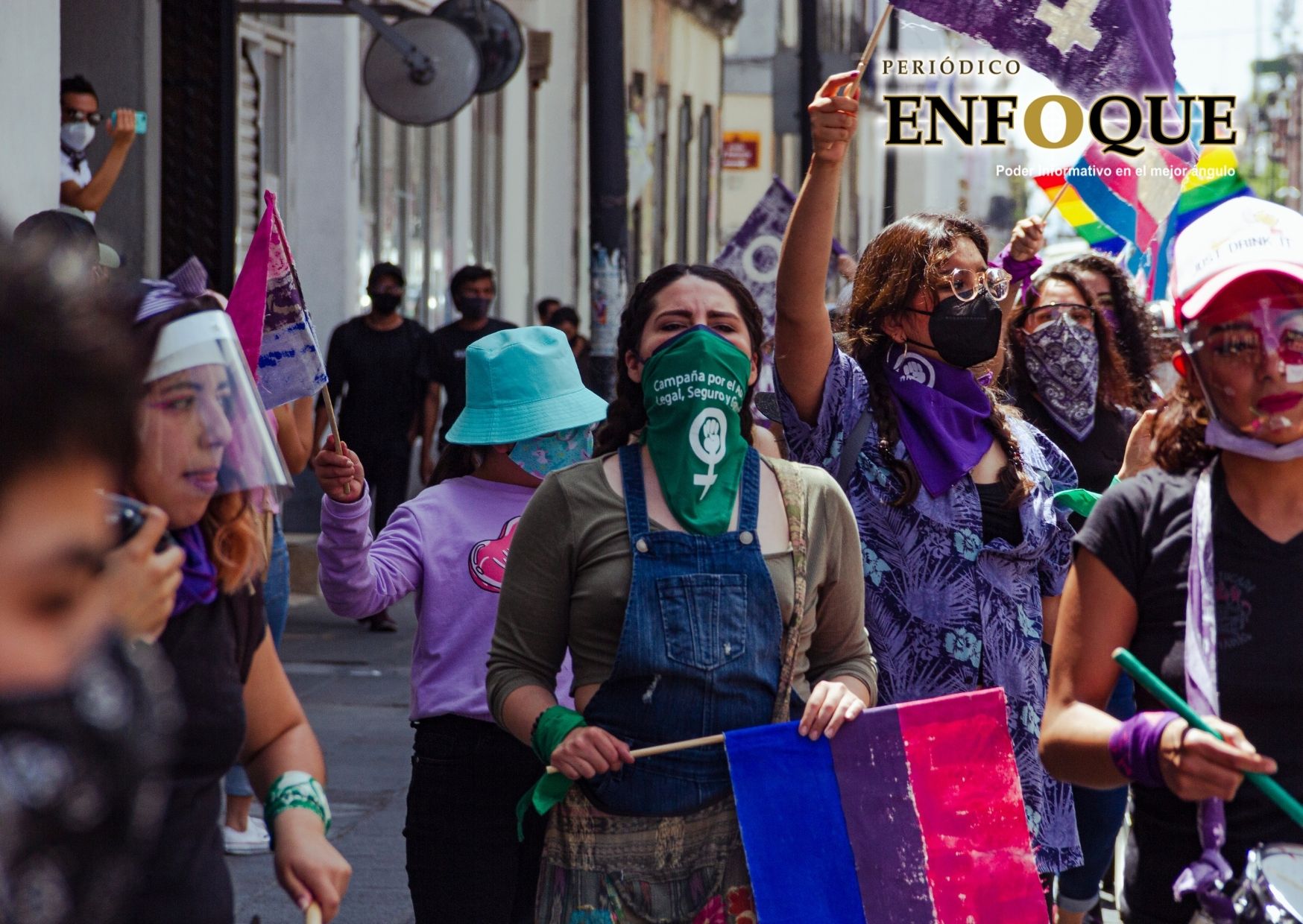 Sin incidentes se realiza la onceava “Marcha de las Putas” en Puebla
