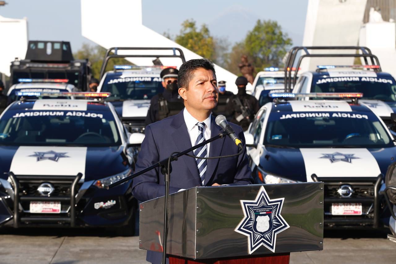 Eduardo Rivera da banderazo a programa ‘Operativo 100’ para acabar con la delincuencia