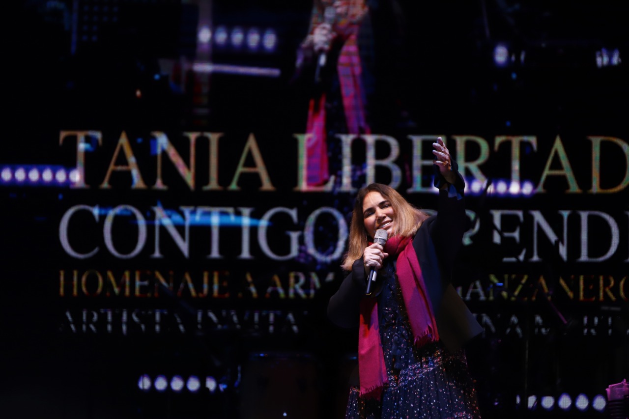 Gran concierto musical ofreció Tania Libertad en Tlaxcala
