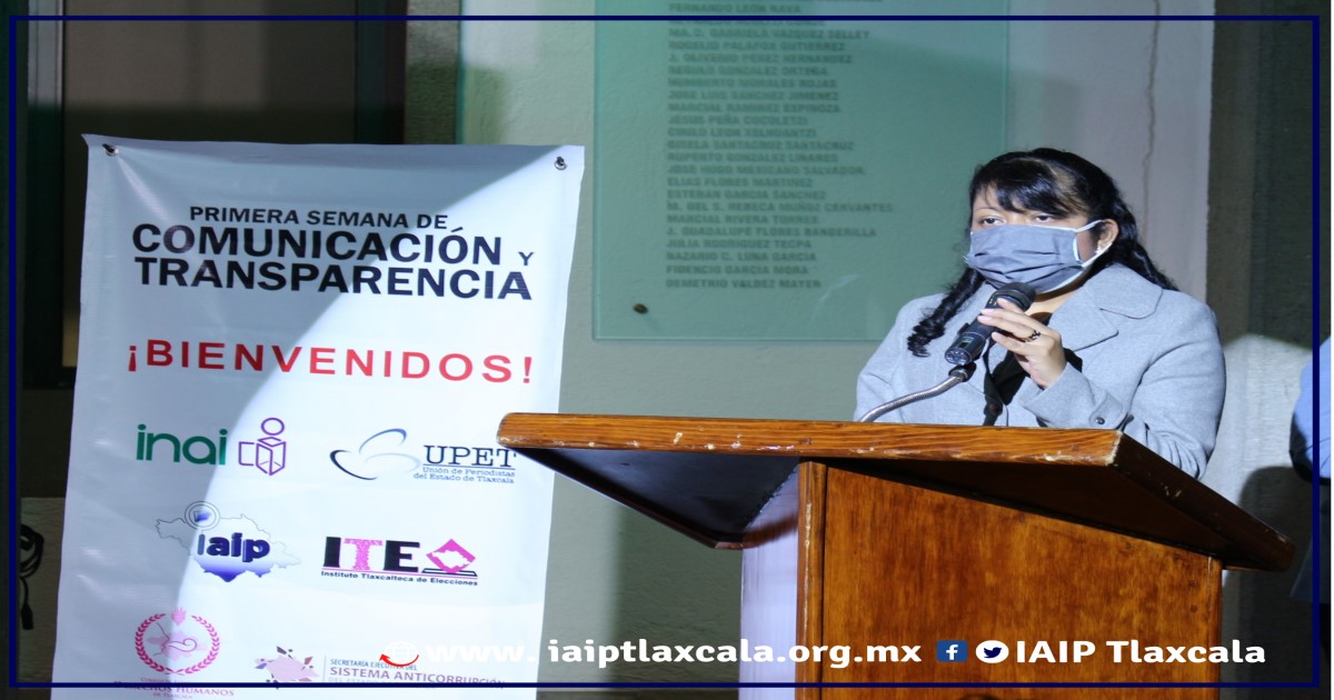 Periodistas son aliados del IAIP para promover el Derecho de Acceso a la Información: Maribel Rodríguez