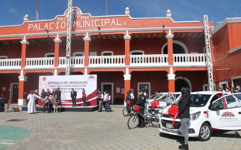 Al cabildo de Nanacamilpa le fueron retirados los autos municipales.