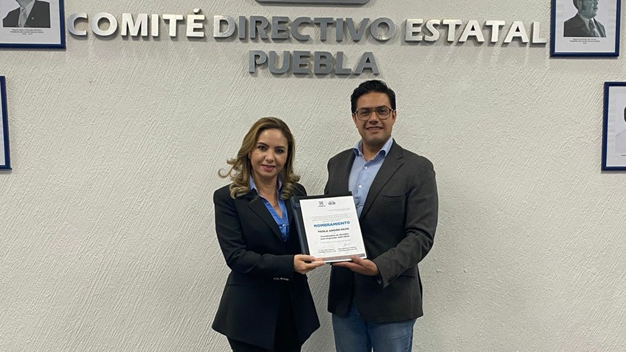 Paola Angón es designada como la nueva Coordinadora Estatal de Alcaldes Panistas