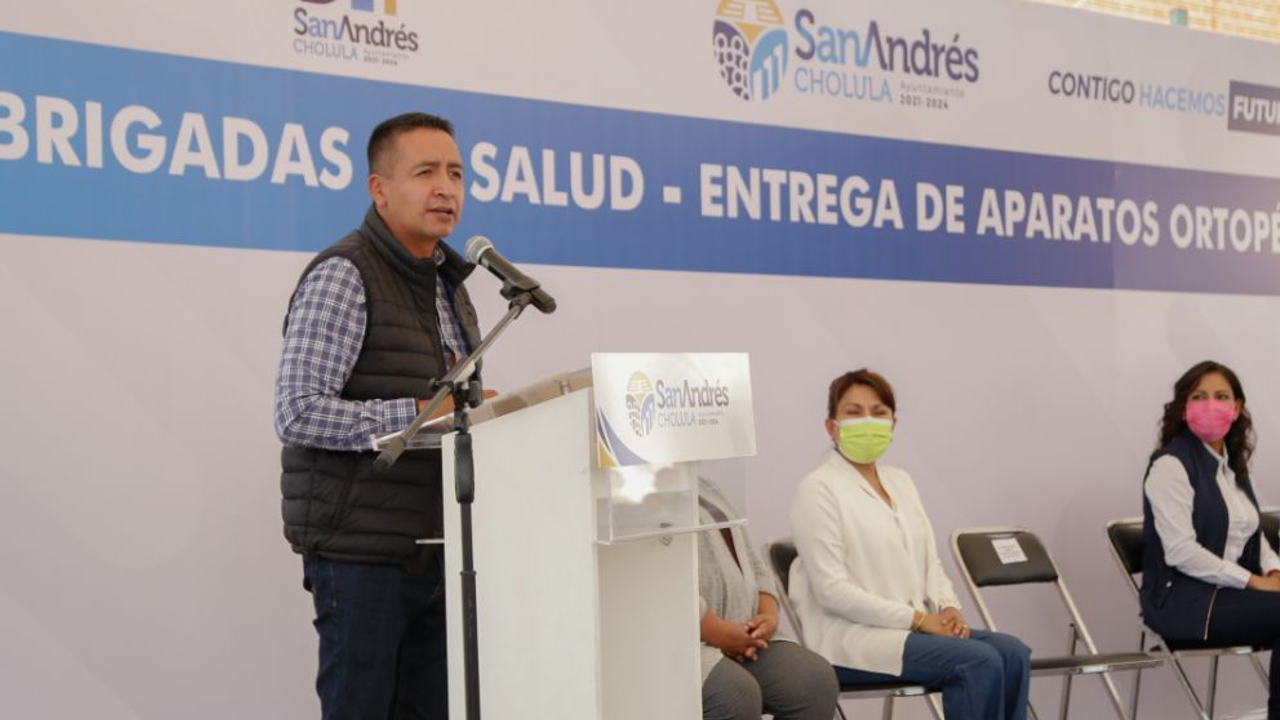 Para Edmundo Tlatehui la salud de los residentes de San Andrés Cholula debe de ser un asunto prioritario para este nuevo gobierno 