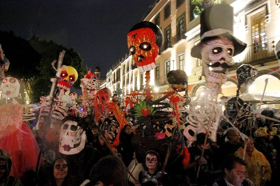 Hoy es el desfile de catrinas en la ciudad de Puebla, aquí te dejamos el programa de actividades