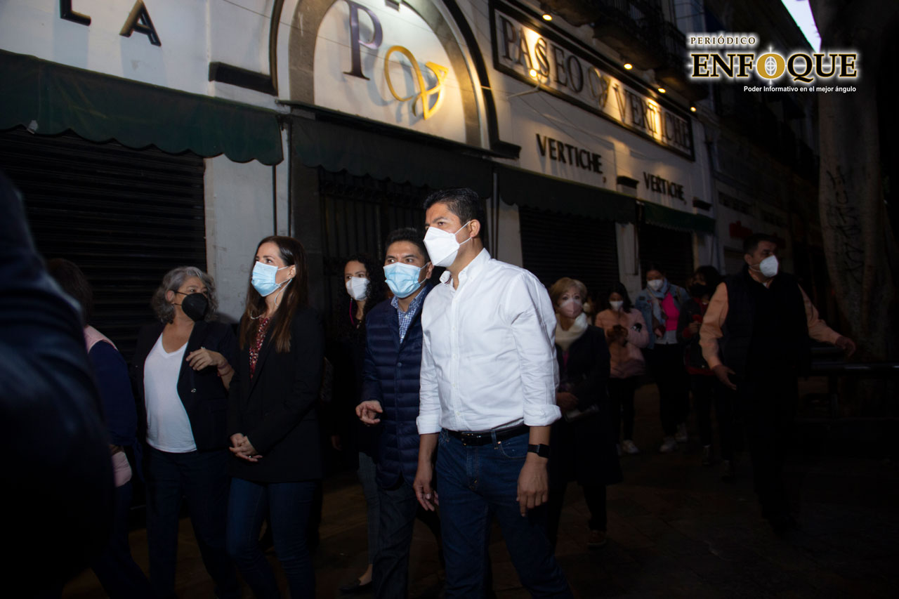 Gobierno de Eduardo Rivera retoma obras del corredor 5 de mayo