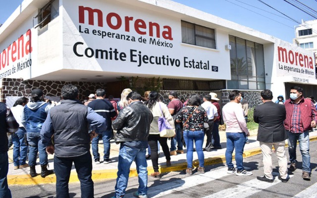 Afirma Barbosa que Ignacio Mier y Claudia Rivera buscan el control de Morena encabezando comités de la 4T